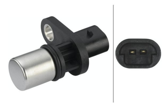 Sensor, crankshaft pulse 6PU 009 146-591 Hella, Image 2