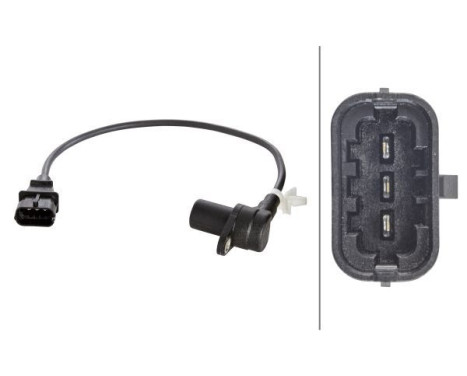 Sensor, crankshaft pulse 6PU 009 146-961 Hella