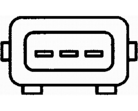 Sensor, crankshaft pulse 6PU 009 163-131 Hella