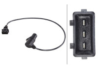 Sensor, crankshaft pulse 6PU 009 163-201 Hella
