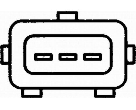 Sensor, crankshaft pulse 6PU 009 163-521 Hella