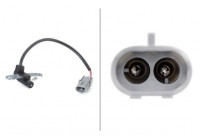 Sensor, crankshaft pulse 6PU 009 163-741 Hella