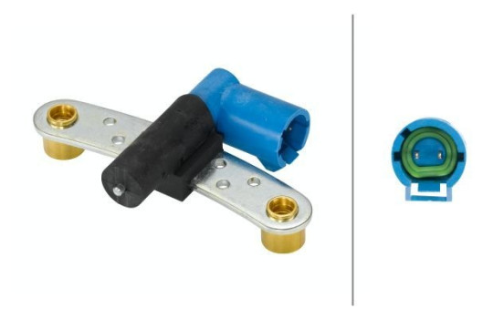 Sensor, crankshaft pulse 6PU 009 163-891 Hella