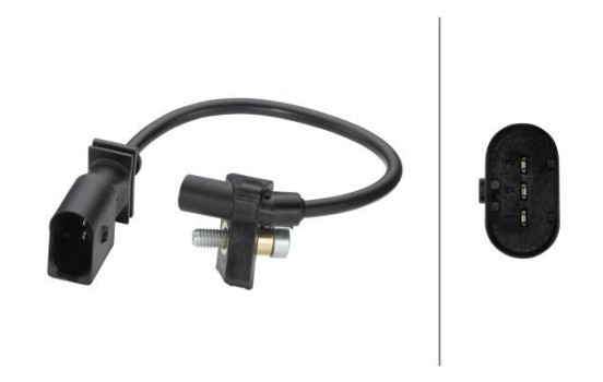 Sensor, crankshaft pulse 6PU 013 122-041 Hella