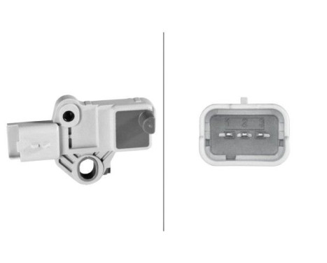 Sensor, crankshaft pulse 6PU 013 122-091 Hella