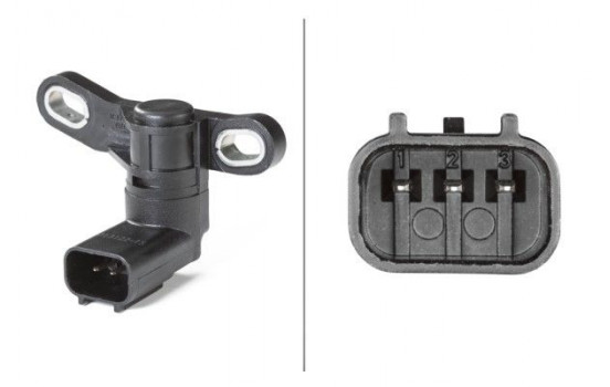 Sensor, crankshaft pulse 6PU 013 122-151 Hella