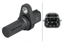 Sensor, crankshaft pulse 6PU 013 122-561 Hella