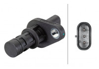 Sensor, crankshaft pulse 6PU 013 122-791 Hella