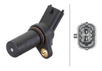 Sensor, crankshaft pulse 6PU 013 122-821 Hella