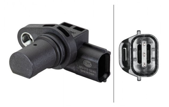 Sensor, crankshaft pulse 6PU 013 122-831 Hella