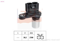Sensor, crankshaft pulse Made in Italy - OE Equivalent 1.953.716 EPS Facet