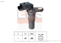 Sensor, crankshaft pulse Made in Italy - OE Equivalent 1953536 EPS Facet