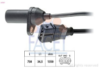 Sensor, crankshaft pulse Made in Italy - OE Equivalent 9.0157 Facet