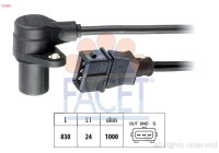 Sensor, crankshaft pulse Made in Italy - OE Equivalent 9.0296 Facet