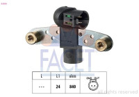 Sensor, crankshaft pulse Made in Italy - OE Equivalent 9.0324 Facet