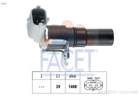 Sensor, crankshaft pulse Made in Italy - OE Equivalent 9.0327 Facet