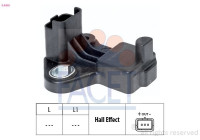 Sensor, crankshaft pulse Made in Italy - OE Equivalent 9.0458 Facet