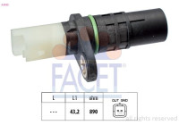 Sensor, crankshaft pulse Made in Italy - OE Equivalent 9.0555 Facet