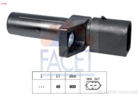 Sensor, crankshaft pulse Made in Italy - OE Equivalent 9.0608 Facet