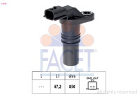 Sensor, crankshaft pulse Made in Italy - OE Equivalent 9.0645 Facet