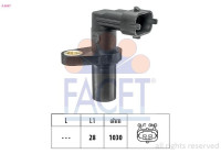 Sensor, crankshaft pulse Made in Italy - OE Equivalent 9.0697 Facet