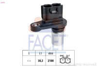 Sensor, crankshaft pulse Made in Italy - OE Equivalent 9.0716 Facet