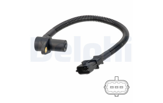 Sensor, crankshaft pulse SS11271 Delphi