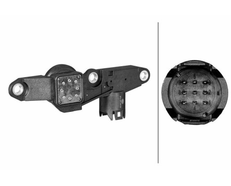 Sensor, eccentric shaft (variable valve lift) 6PU 358 380-001 Hella