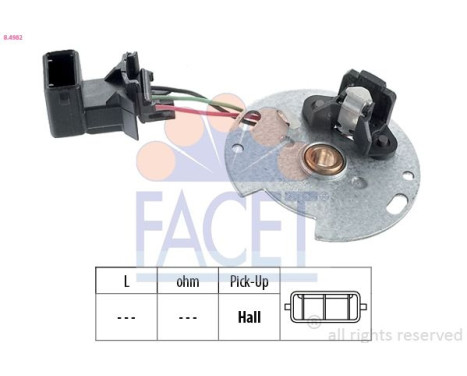 Sensor, ignition pulse Made in Italy - OE Equivalent 8.4982 Facet