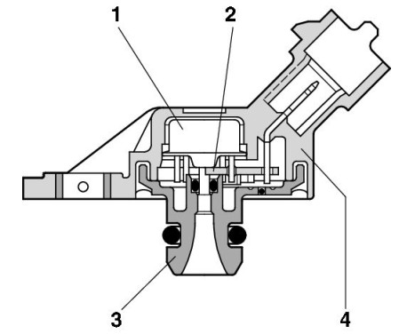 Sensor, fuel pressure 0 261 230 110 Bosch, Image 3