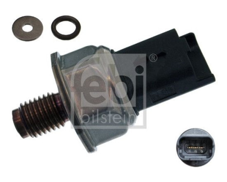 Sensor, fuel pressure 45187 FEBI, Image 2