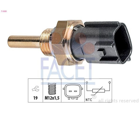 Sensor, fuel temperature Made in Italy - OE Equivalent