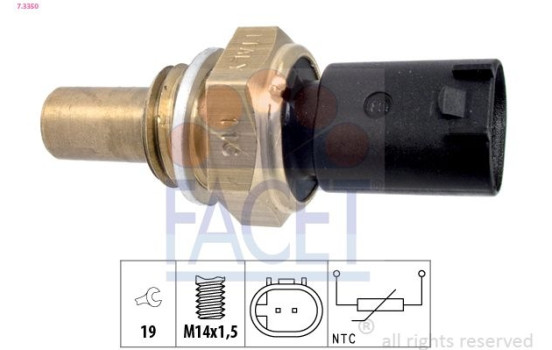 Sensor, fuel temperature Made in Italy - OE Equivalent