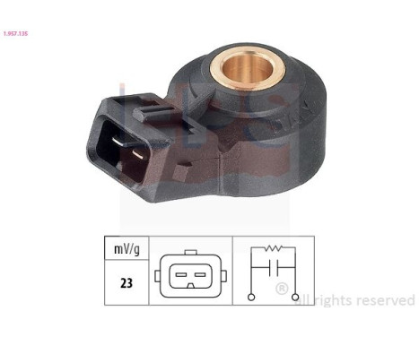 Knock Sensor Made in Italy - OE Equivalent 1.957.135 EPS Facet