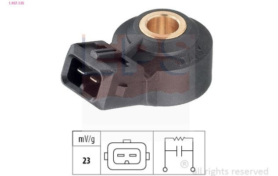 Knock Sensor Made in Italy - OE Equivalent 1.957.135 EPS Facet