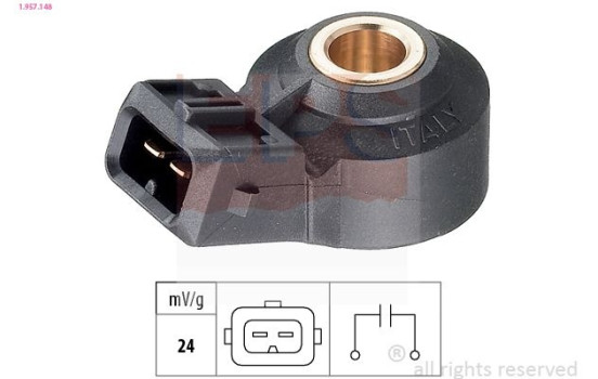 Knock Sensor Made in Italy - OE Equivalent 1.957.148 EPS Facet