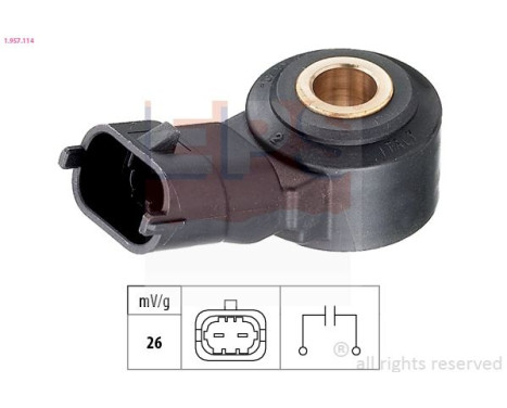Knock Sensor Made in Italy - OE Equivalent 1957114 EPS Facet