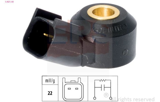Knock Sensor Made in Italy - OE Equivalent 1957141 EPS Facet