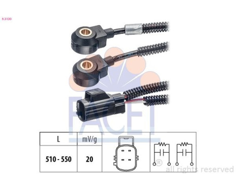 Knock Sensor Made in Italy - OE Equivalent