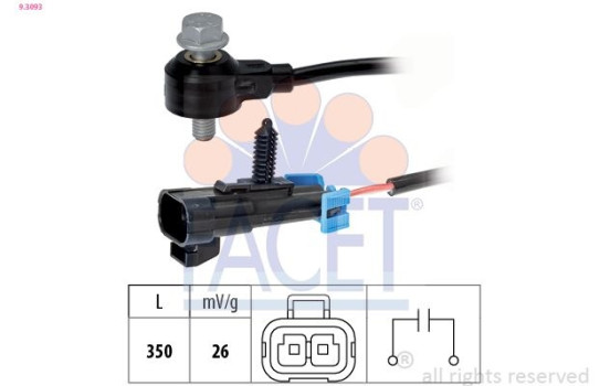 Knock Sensor Made in Italy - OE Equivalent