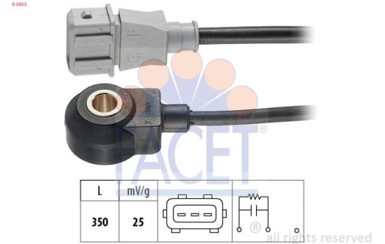 Knock Sensor Made in Italy - OE Equivalent