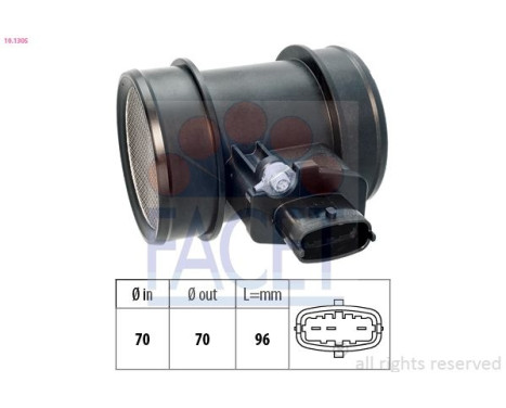 Air mass meter
