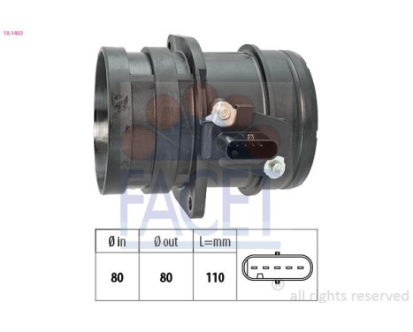 Air mass meter
