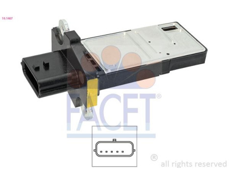 Air mass meter