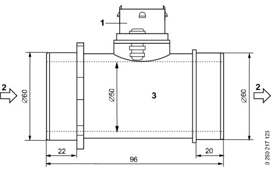 Air Mass Sensor HFM-5-3.5 Bosch, Image 6