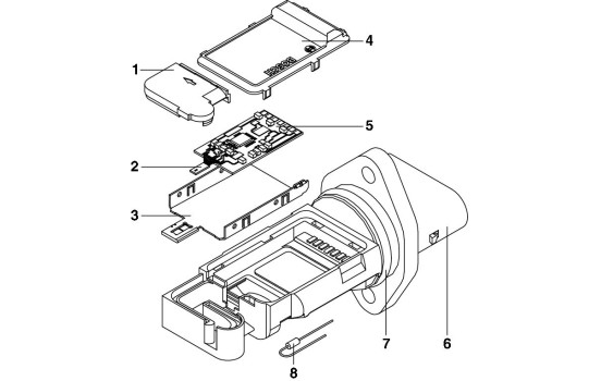 Air Mass Sensor HFM-5-3.5 Bosch, Image 8