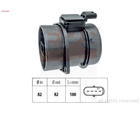 Air Mass Sensor Made in Italy - OE Equivalent