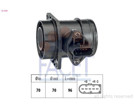 Air Mass Sensor Made in Italy - OE Equivalent