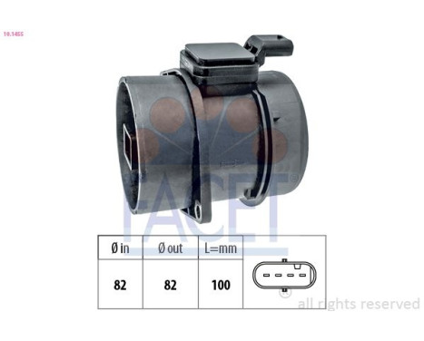 Air Mass Sensor Made in Italy - OE Equivalent