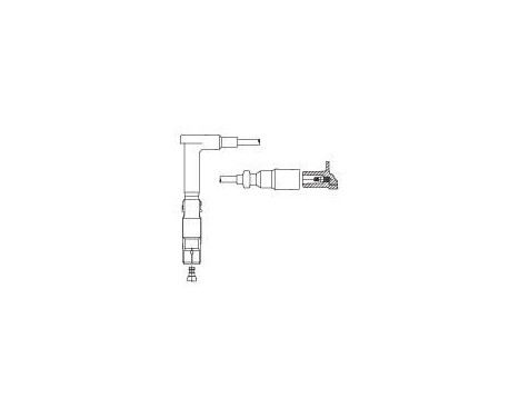 Spark plug cable